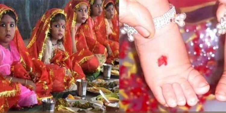 अष्टमी–नवमी 2025: कन्या पूजन का शुभ मुहूर्त, विधि और महत्व