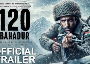 फिल्म 120 बहादुर का मोशन पोस्टर रिलीज