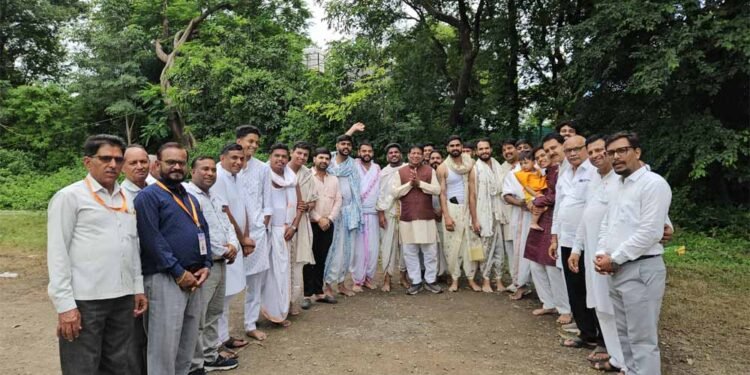 अरिहंतपुरम मंदिर की जलयात्रा एवं सामूहिक क्षमावाणी कार्यक्रम में विधायक हुए शामिल
