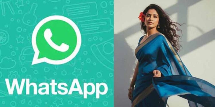 साड़ी ट्रेंड्स अब WhatsApp पर, फोटो बनाने के लिए भूल जाइए Gemini ऐप