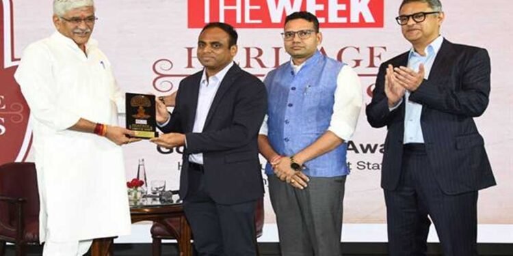 ‘हेरिटेज टूरिज्म – बेस्ट स्टेट’ अवॉर्ड से सम्मानित हुआ मध्यप्रदेश