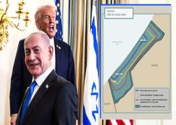 गाज़ा का बदला नक्शा: ट्रंप की योजना में इज़रायल बॉर्डर पर बफर ज़ोन, जानिए ब्लू-येलो-रेड लाइन का मतलब