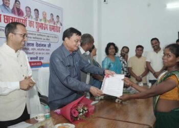 रायपुर : कैबिनेट मंत्री लखन लाल देवांगन के मुख्य आतिथ्य में कन्या छात्रावास  शुभारंभ कार्यक्रम का हुआ आयोजन