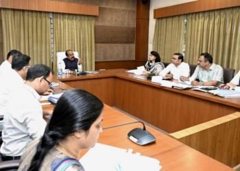 उप मुख्यमंत्री अरुण साव ने नगरीय प्रशासन विभाग के कार्यों की समीक्षा की