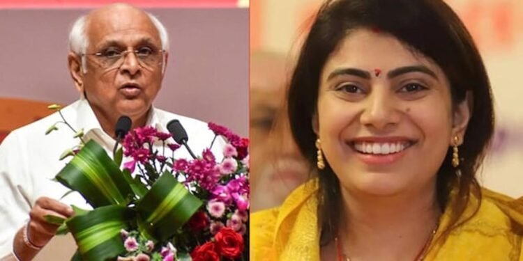 गुजरात की नई कैबिनेट: हर्ष सांघवी डिप्टी सीएम बने, रिवाबा जडेजा समेत 19 मंत्री हुए शपथ ग्रहण