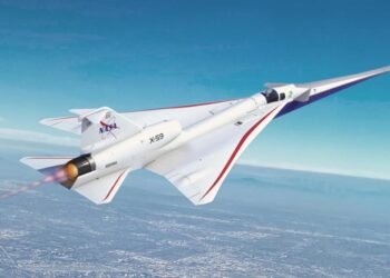 NASA का X-59 जेट पहली उड़ान में बना सबसे शांत सुपरसोनिक विमान