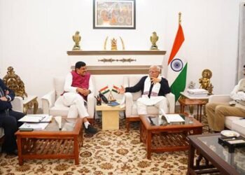 मुख्यमंत्री डॉ. यादव ने केंद्रीय मंत्री डा. खट्टर से की सौजन्य भेंट