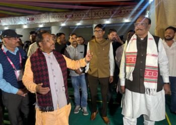 रायपुर : केन्द्रीय राज्यमंत्री  दुर्गा दास उइके ने जनजातीय गौरव दिवस कार्यक्रम की तैयारियों का लिया जायजा