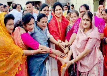 राज्यमंत्री श्रीमती गौर ने करोड़ों के विकास कार्यों का किया भूमि-पूजन