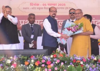 रायपुर : लखपति दीदी महिला सशक्तिकरण और ग्रामीण समृद्धि की मिसाल – उपराष्ट्रपति  राधाकृष्णन