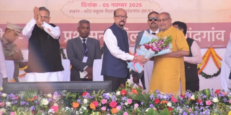 रायपुर : लखपति दीदी महिला सशक्तिकरण और ग्रामीण समृद्धि की मिसाल – उपराष्ट्रपति  राधाकृष्णन