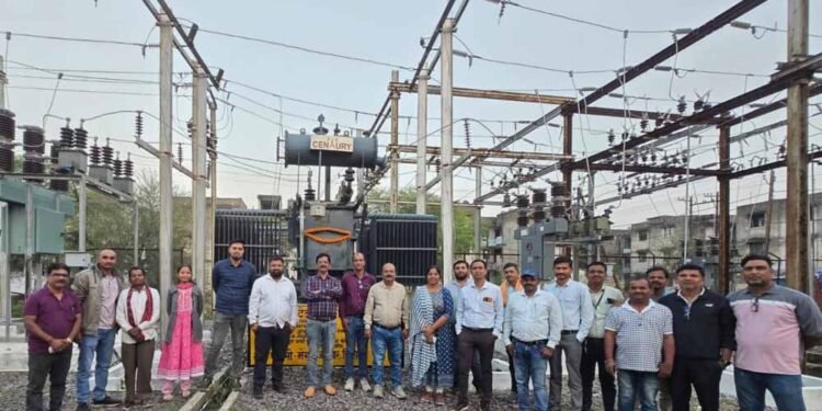 उपभोक्ताओं को बड़ी राहत: कर्मचारी नगर विद्युत उपकेंद्र की क्षमता बढ़ी