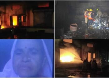 इंदौर में दर्दनाक हादसा: थिनर गोदाम में लगी आग, दो महिलाएं जिंदा जलीं