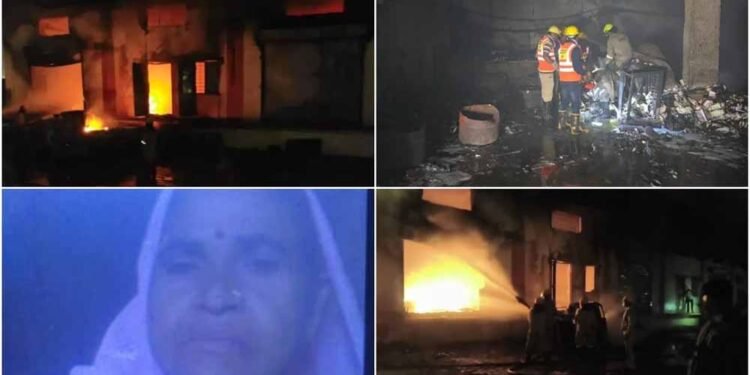 इंदौर में दर्दनाक हादसा: थिनर गोदाम में लगी आग, दो महिलाएं जिंदा जलीं