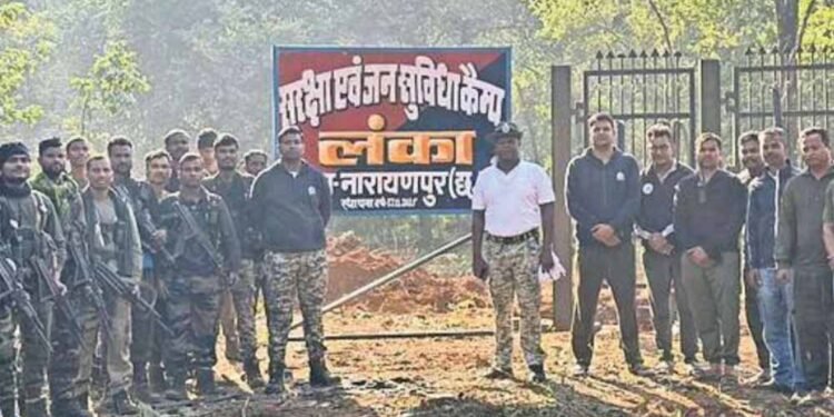 30 गांवों को सीधी राह: पुलिस ने लंका तक नई सड़क का निर्माण कराया