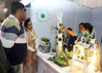 राष्ट्रीय बाल वैज्ञानिक प्रदर्शनी में बच्चों द्वारा तैयार किये गये मॉडल बने आकर्षण का केन्द्र