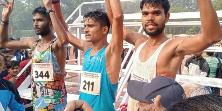 40वी इंदिरा मैराथन में प्रदीप सिंह चौहान व रीनू ने प्रथम स्थान पर मारी बाजी
