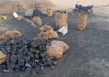 पुलिस का अवैध कोयला कारोबार पर वार, 3 टन कोयला जब्त
