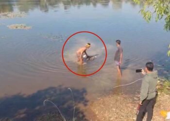 बांध में युवक की शवावस्था: शरीर पर बंधा पत्थर, इलाके में मची सनसनी