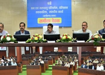 रायपुर : ग्रामीण बस योजना ग्रामीण जनों के लिए जीवनरेखा: परिवहन मंत्री  केदार कश्यप