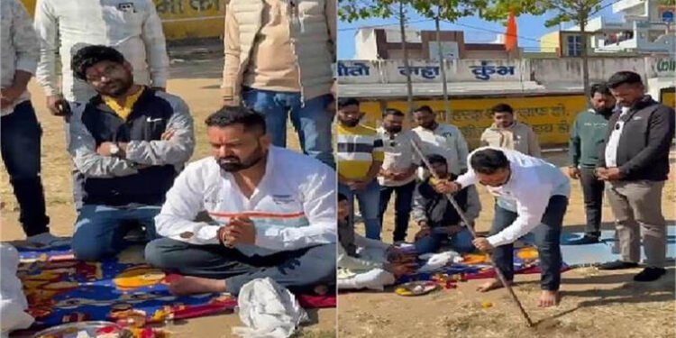 करणी सेना के महा आंदोलन का केंद्र बनेगा नेहरू स्टेडियम, अनुमति मिलते ही हुआ भूमि पूजन