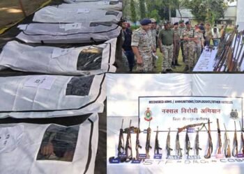 सुरक्षा बलों की बड़ी सफलता: 1.30 करोड़ के इनामी 18 नक्सली ढेर, भारी हथियारों का जखीरा बरामद