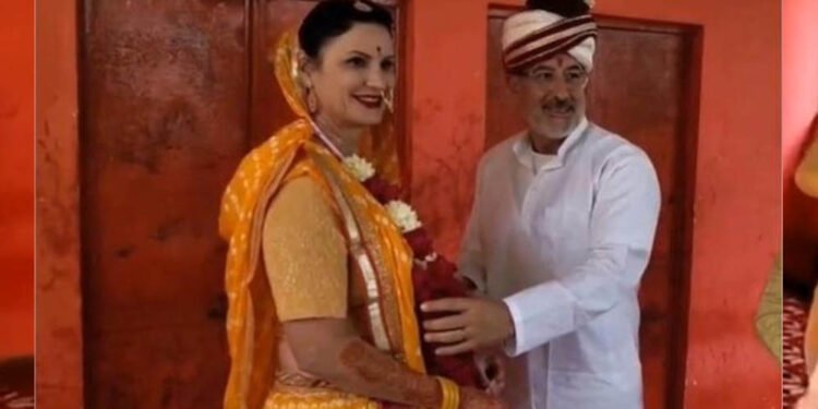 स्पेन से भारत आए विदेशी जोड़े ने ओरछा में रचाया वैदिक विवाह, बतेश्वर मंदिर था साक्षी