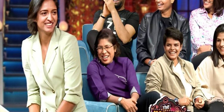 कपिल शर्मा शो में महिला क्रिकेट टीम का धमाल, स्मृति मंधाना की गैरमौजूदगी खली फैन्स को