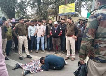 शहडोल में दर्दनाक हादसा: तेज रफ्तार बस की टक्कर से पुलिस कॉन्स्टेबल की मौके पर ही मौत