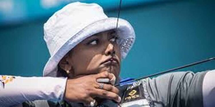 लॉस एंजिल्स ओलंपिक की तैयारी में जुटी दीपिका, अभ्यास में बहा रही पसीना