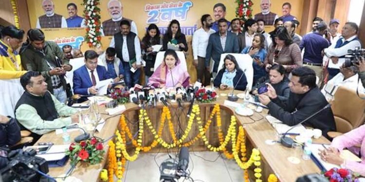 राज्यमंत्री श्रीमती गौर ने बताईं पिछड़ा एवं अल्पसंख्यक कल्याण विभाग की उपलब्धियाँ और नवाचार