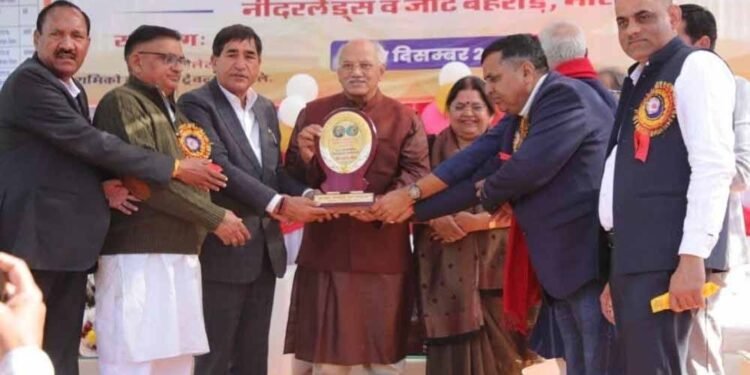 प्रथम अन्तरराष्ट्रीय मैक्समूलर अलंकरण संतोष चौबे को