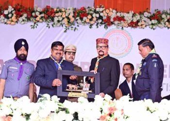 राज्यपाल रमेन डेका ने प्रथम राष्ट्रीय रोवर-रेंजर जंबूरी का किया शुभारंभ