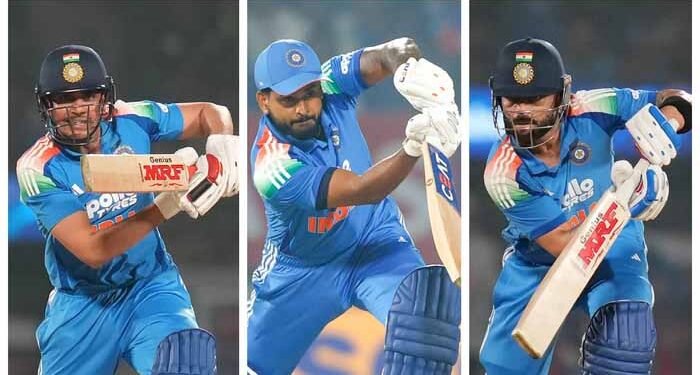 रोमांचक मुकाबले में टीम इंडिया विजयी, विराट–गिल की फिफ्टी और श्रेयस की जोरदार एंट्री