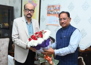 राज्यपाल डेका को मुख्यमंत्री  साय ने दी नए वर्ष की शुभकामनाएं