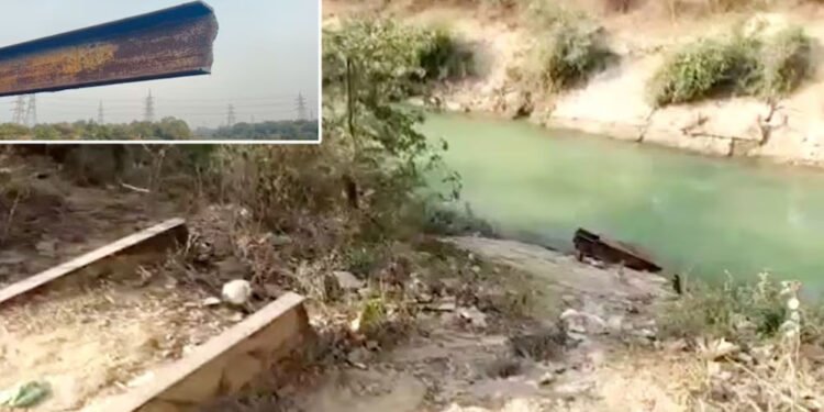 कोरबा में हुआ अनोखा चोरी का मामला, 60 फीट लंबा और 30 टन वजनी लोहे का पुल हुआ रातों-रात गायब