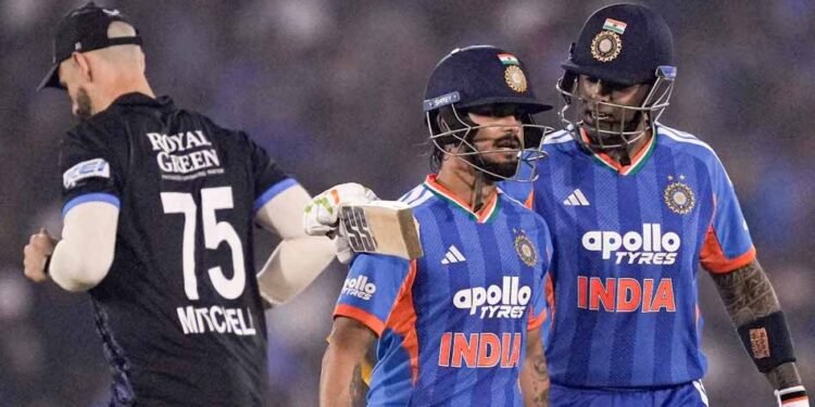 वाइजैग T20: टीम इंडिया का धमाकेदार प्रदर्शन, ईशान चमके, सूर्या ने भी दिखाई शक्ति; श्रेयस IN, हार्दिक OUT