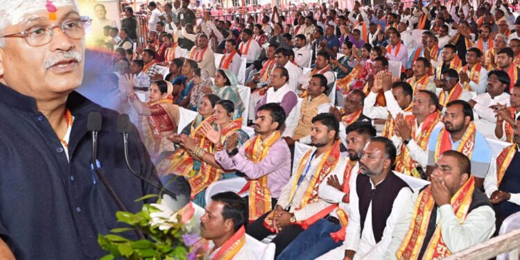 रायपुर : भारत के विकास का ग्रोथ इंजन बना छत्तीसगढ़ : गजेंद्र सिंह शेखावत