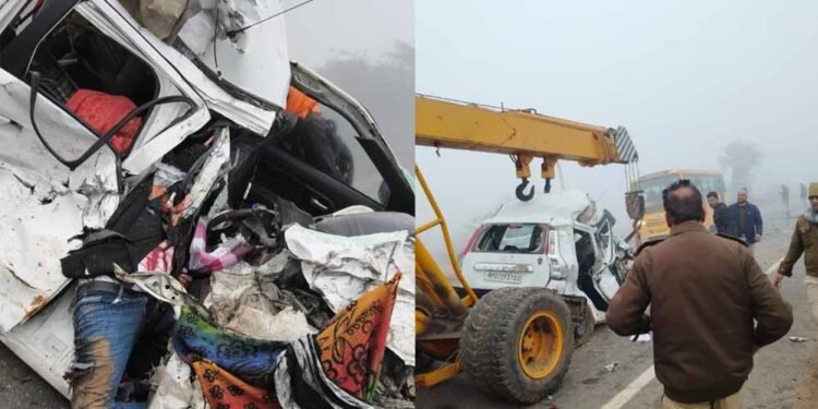 ग्वालियर में दर्दनाक हादसा: बरेठा टोल प्लाजा के पास ट्रक-कार टक्कर, छात्र समेत 4 की मौत