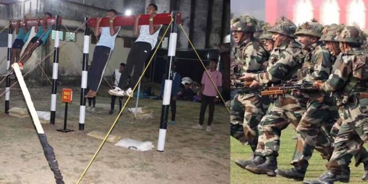 सेना भर्ती में युवाओं ने दिखाया दम, 671 अभ्यर्थियों ने देश सेवा का जज्बा लिए दिया फिजिकल टेस्ट