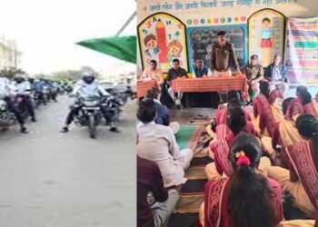 बलौदाबाजार पुलिस का विशेष ग्राम अभियान, सड़क सुरक्षा-जीवन रक्षा का बताया महत्व