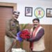 रायपुर के नए पुलिस कमिश्नर संजीव शुक्ला ने उपमुख्यमंत्री से की सौजन्य भेंट