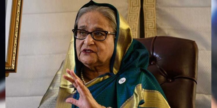 शेख हसीना का बड़ा बयान: देशवासियों से कठपुतली सरकार को उखाड़ फेंकने का आह्वान