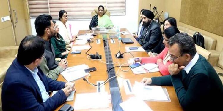 मंत्री भूरिया की वर्ल्ड बैंक अधिकारियों के साथ बैठक हुई