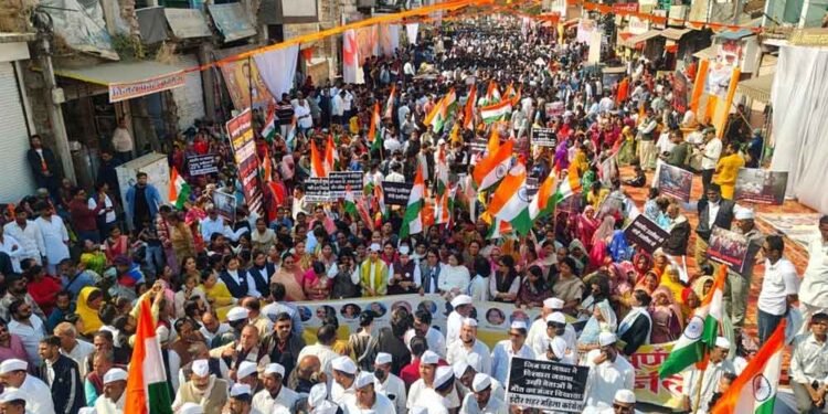 भागीरथपुरा कांड पर कांग्रेस की न्याय यात्रा, इंदौर में दिग्विजय सिंह ने उठाई न्यायिक जांच की मांग