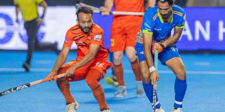 वेदांता कलिंगा लांसर्स ने श्राची बंगाल टाइगर्स के खिलाफ 2-1 से करीबी जीत हासिल की