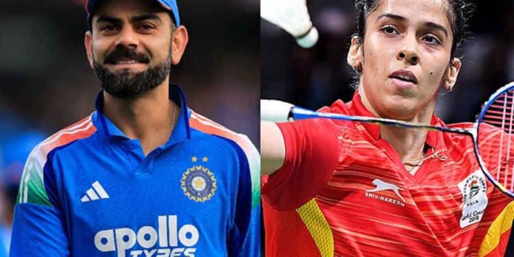 आप भारत का गर्व हैं – विराट कोहली ने साइना नेहवाल के शानदार करियर को किया सलाम