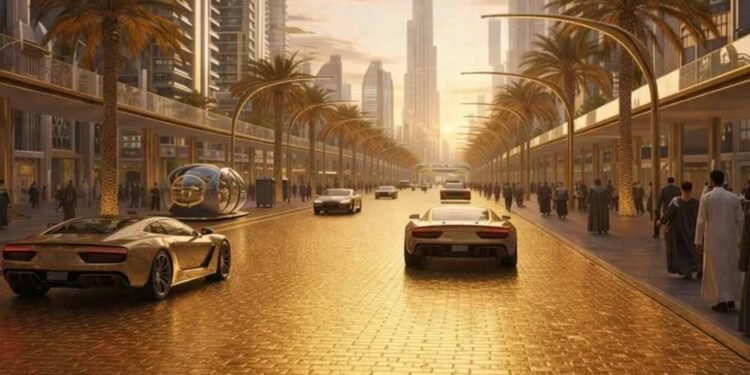 Gold के दाम आसमान पर, दुबई में इतिहास रचने जा रही दुनिया की पहली ‘सोने की सड़क’! UAE के शेख का बड़ा ऐलान