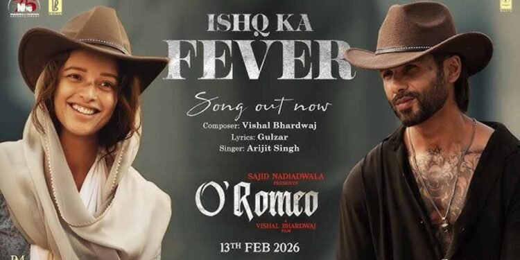 अरिजीत सिंह के सुरों से सजा ‘इश्क का फीवर’, ‘ओ रोमियो’ का नया गाना रिलीज