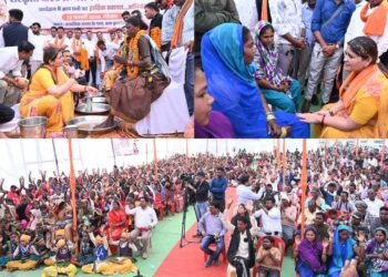 धर्मांतरण के विरुद्ध विधायक भावना बोहरा की मुहिम, संस्कृति गौरव सम्मेलन में 165 लोगों की घर वापसी